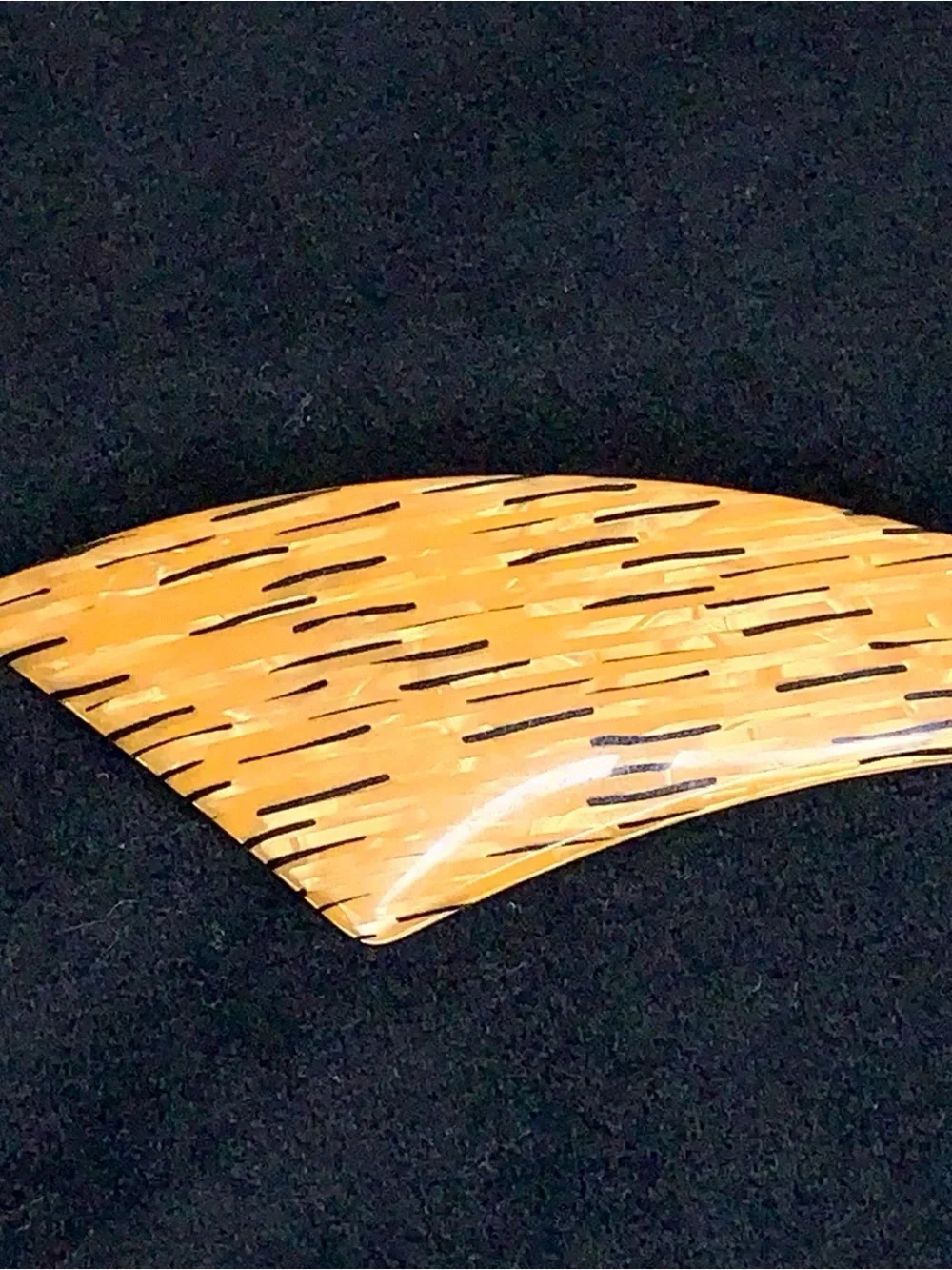 Vintage Celluloid Hair Barrette Made In France Pinup Rockabilly Retro Rare